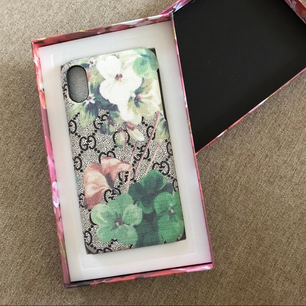 Brand new Gucci flower iPhone X case